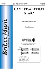 Can I Reach That Star? SATB choral sheet music cover